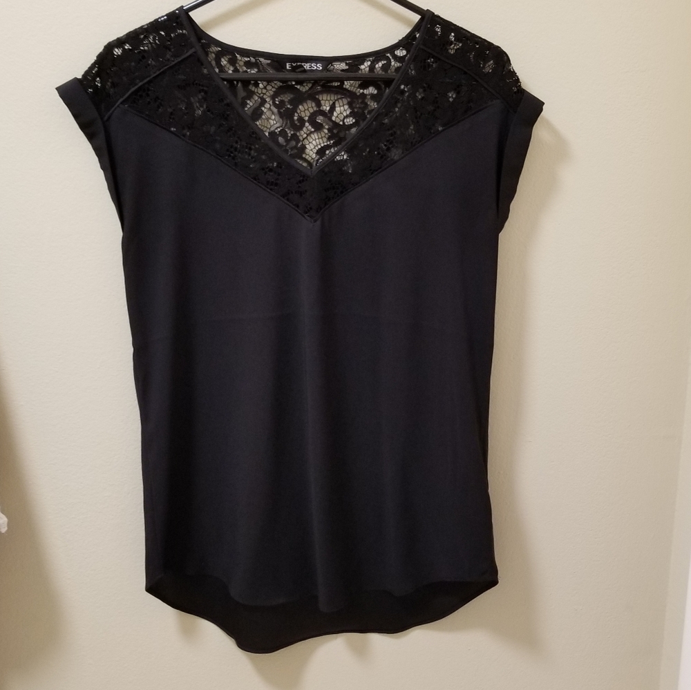 Express lace blouse